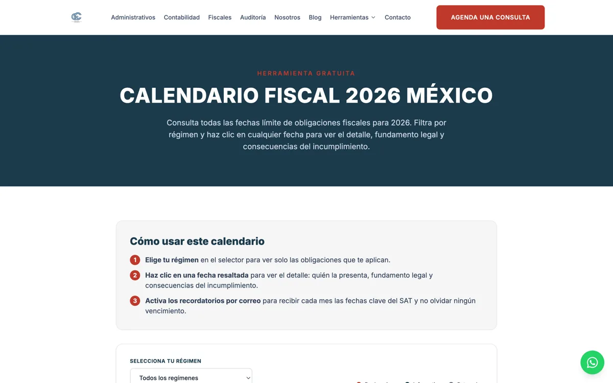 Herramienta gratuita del sitio de Grupo CerVel